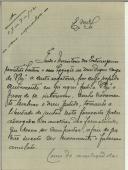 Carta de Maria Guilhermina de Jesus para Manuel Teixeira Gomes