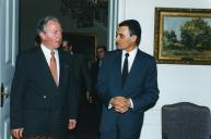 Visita de Jacques Santer a Portugal