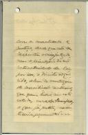 Carta de Alexandre Bastos para Sidónio Pais