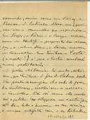 Carta de E. Cabrita para Manuel Teixeira Gomes