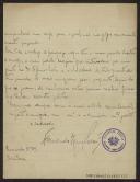 Carta de Fernando H. Serrão a Teófilo Braga