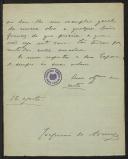 Carta de Joaquim de Araújo a Teófilo Braga