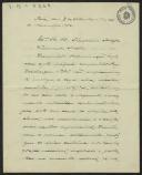 Carta de Alfredo Sousa a Teófilo Braga