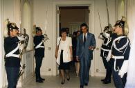 Visita de Édith Cresson a Portugal