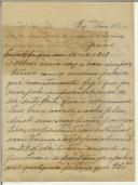 Carta de F. Calaça para Manuel Teixeira Gomes