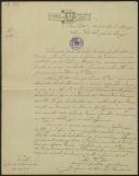 Carta de Joaquim da Cunha Cardoso a Teófilo Braga