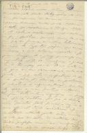 Carta de Teófilo Braga para Maria do Carmo Xavier de Barros Leite