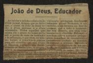 João de Deus, Educador