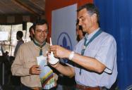 Visita a acampamento de escuteiros
