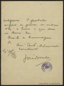 Carta de José do Vale a Teófilo Braga