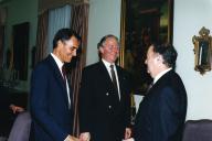 Visita de Jacques Santer a Portugal