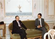 Audiência com Raúl R. Alfonsín