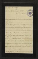 Carta de João Carlos Infante a Teófilo Braga