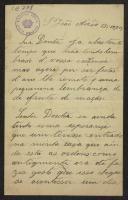 Carta de Manoel Joaquim d'Azevedo a Teófilo Braga