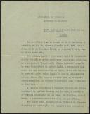Carta de Joaquim Trigo de Negreiros para José Mendes Cabeçadas Júnior