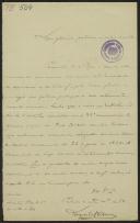 Carta de Augusto Ribeiro a Teófilo Braga