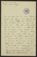 Carta de Joaquim de Araújo a Teófilo Braga