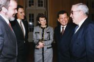 Visita de Carlos Alberto Wahnon de Carvalho Veiga a Portugal
