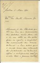 Carta de A. Freire de Andrade para Manuel Teixeira Gomes