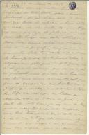 Carta de Teófilo Braga para Maria do Carmo Xavier de Barros Leite