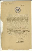 Circular de Agostinho José da Costa para Teófilo Braga