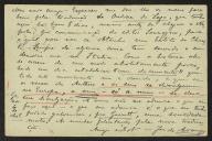 Bilhete-postal de Joaquim de Araújo a Teófilo Braga