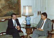 Visita de David Owen a Portugal