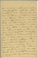 Carta de Teófilo Braga para Maria do Carmo Xavier de Barros Leite