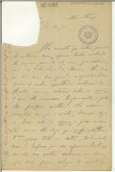 Carta de Joaquim de Vasconcelos para Teófilo Braga