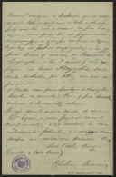 Carta de António Moreira a Teófilo Braga