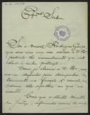 Carta de Manuel Rodrigues Gomes a Teófilo Braga