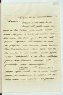 Cópia de carta de Manuel Teixeira Gomes