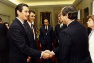 Visita do Presidente do Brasil Color de Mello a Portugal