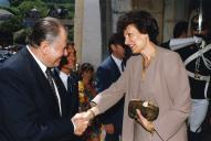 Visita de Patricio Aylwin a Portugal