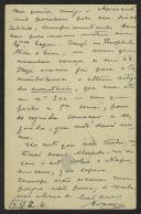 Bilhete-postal de Joaquim de Araújo a Teófilo Braga