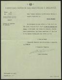 Ofício de Luís Silveira para João de Simas
