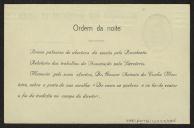 Cartão da Vicente R. Monteiro,Associação dos Advogados de Lisboa, a Teófilo Braga