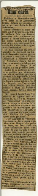 Uma carta