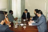 Visita de Jonas Savimbi