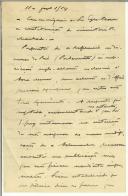 Apontamento de Manuel Teixeira Gomes