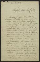Carta de E. Chardron a Teófilo Braga