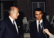 Visita de Giscard d´Estain a Portugal