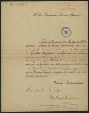 Ofício dos Centros Republicanos a Teófilo Braga