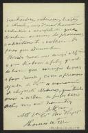 Carta de Tomás da Serra a Teófilo Braga