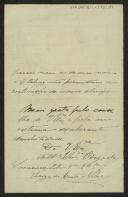 Carta de Teresa da Costa e Silva a Teófilo Braga