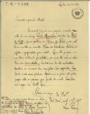 Carta de Fran Paxeco para Teófilo Braga