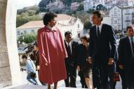 Visita do Presidente da República de Cabo Verde António Mascarenhas Monteiro a Portugal