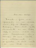 Carta de Mário Cardoso 