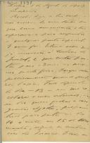 Carta de Teófilo Braga para Maria do Carmo Xavier de Barros Leite