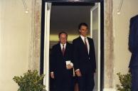 Visita do Primeiro-ministro da Bélgica Wilfried Martens